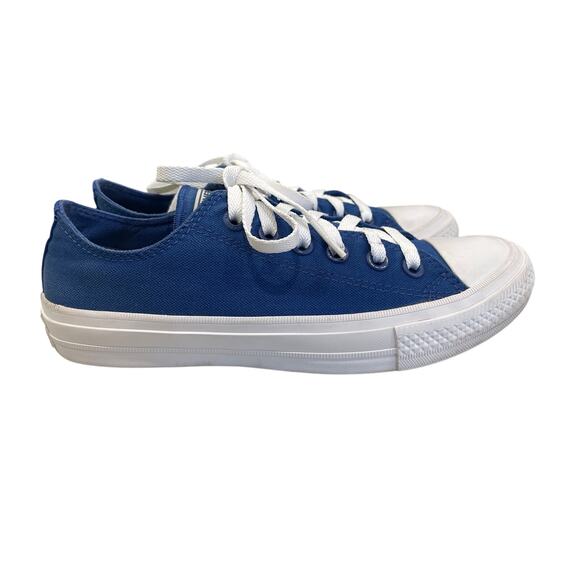 Converse Lunarlon CT II Ox Royal Blue White 150152C W7/M5 LowTop Rare - Picture 3 of 7